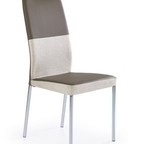 Jedálenská stolička K 173 béžová + svetlohnedá