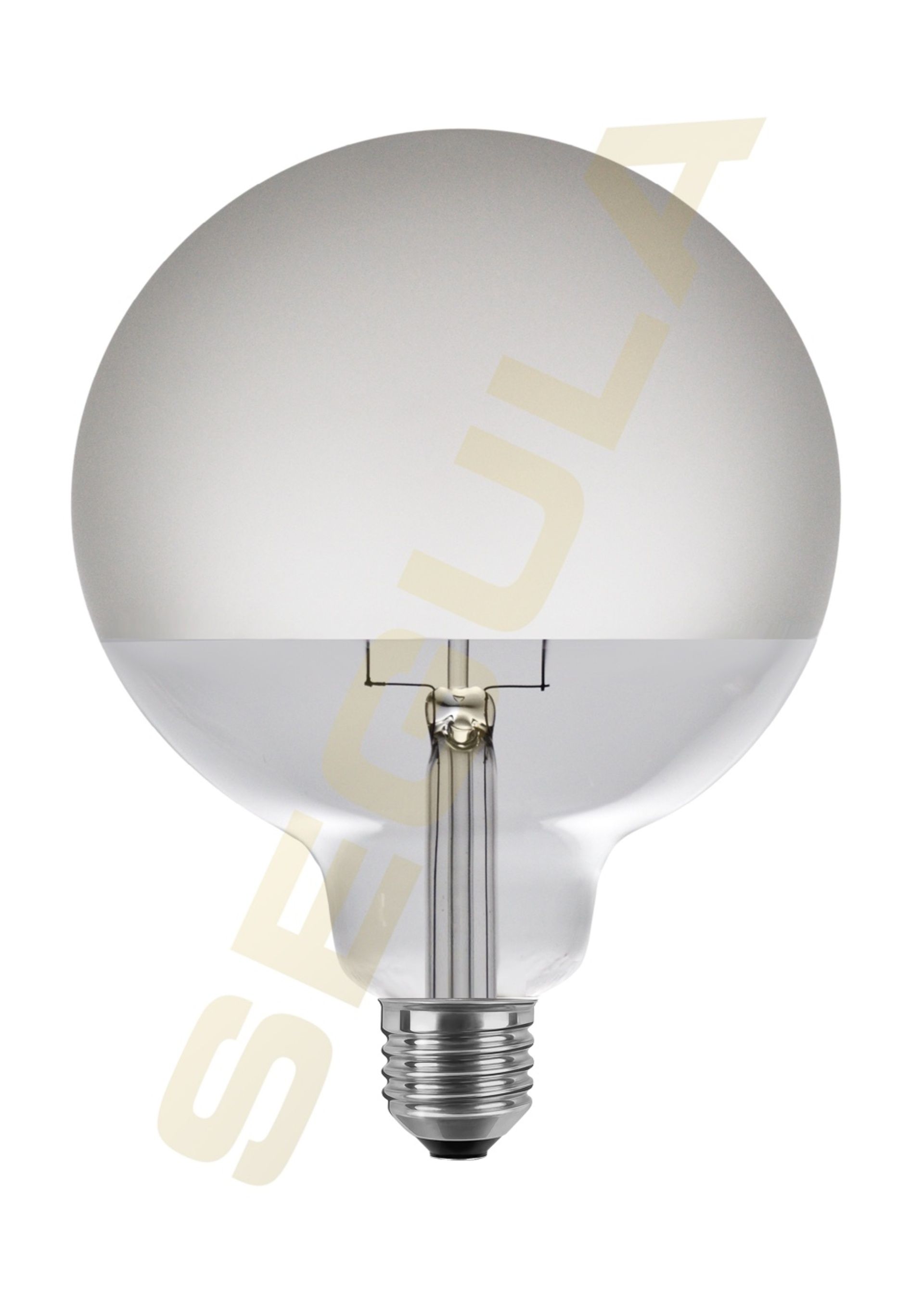 Segula 55509 LED koule 125 půlměsíc matná E27 6,5 W (51 W) 650 Lm 2.700 K