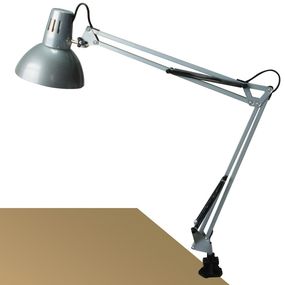 Rabalux stolní lampa Arno E27 1x MAX 60W stříbrná 4216