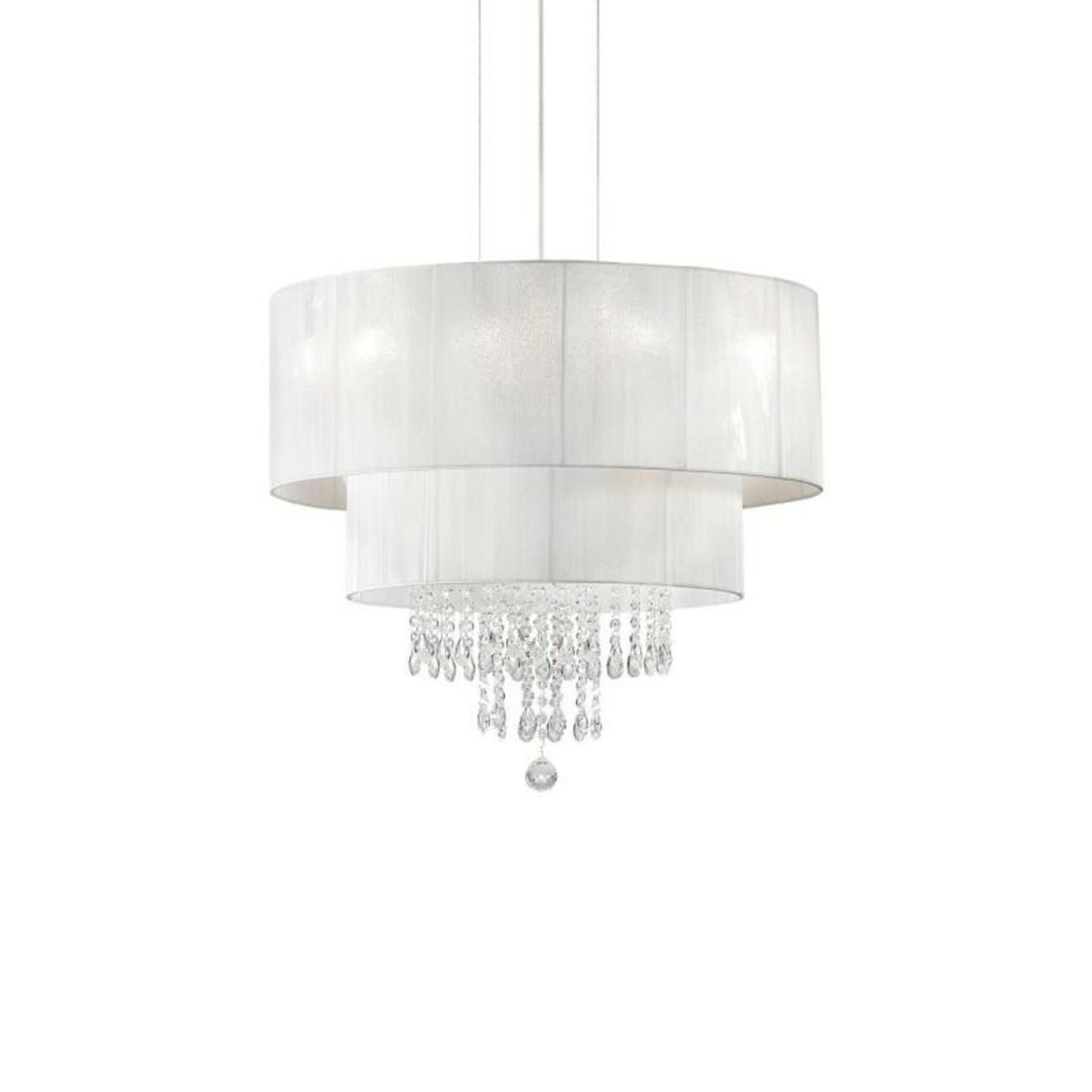 Závěsné svítidlo Ideal Lux Opera SP4 bianco 182179 bílé 50cm