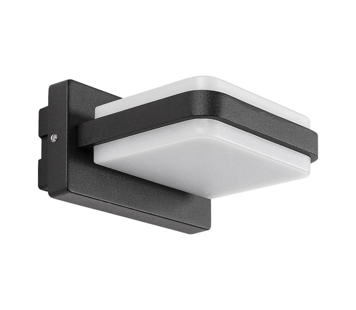 Rabalux 77061 - LED Vonkajšie nástenné svietidlo GENDT LED/12W/230V IP44 čierna