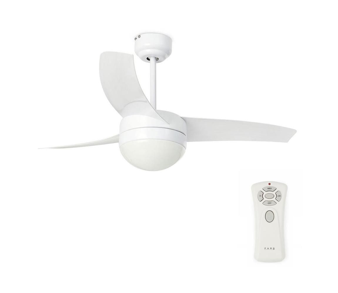 FARO 33415 - Stropný ventilátor EASY 2xE27/15W/230V