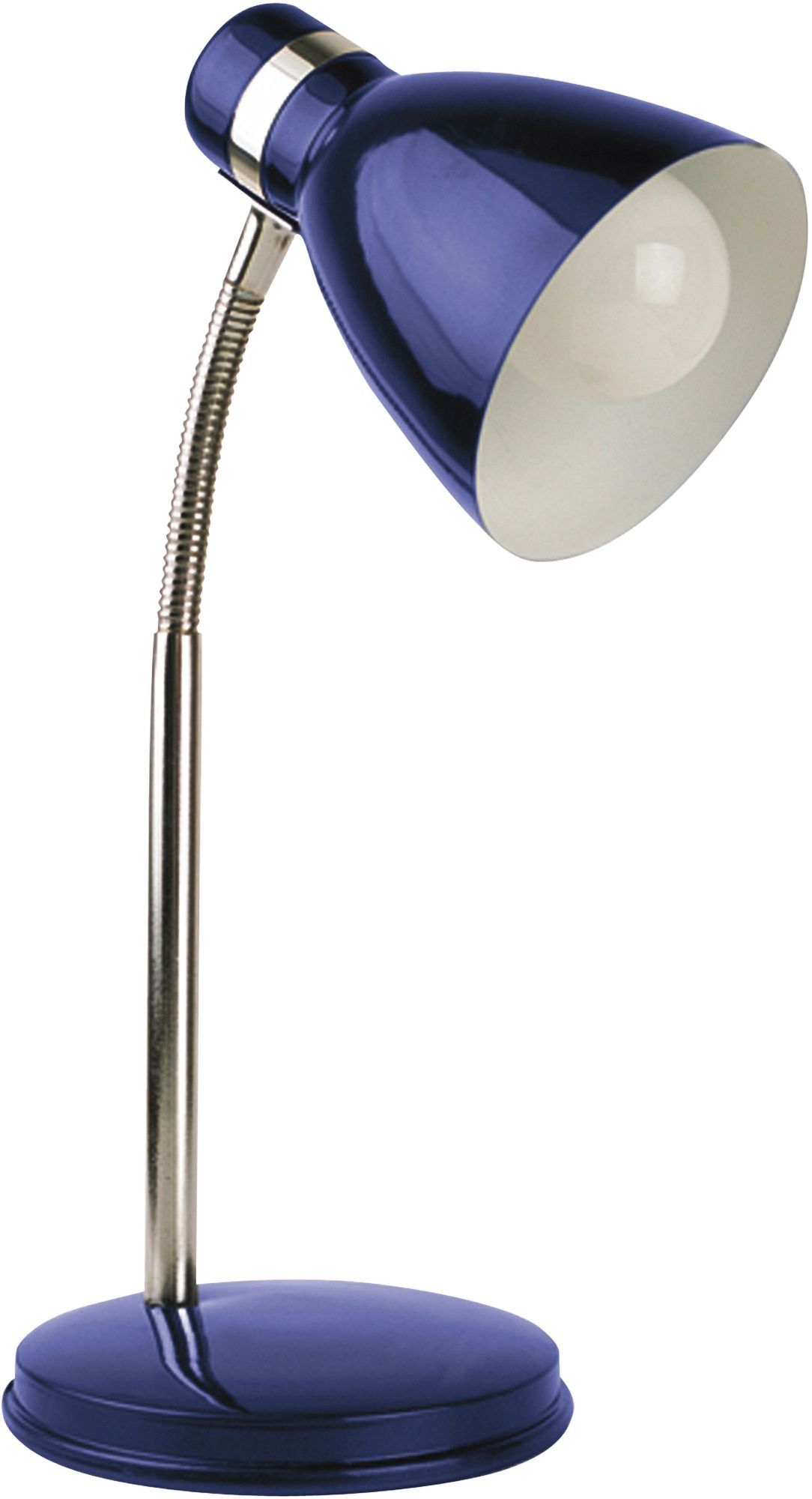 Stojanová lampa Patric 4207 (modrá + chrómová)