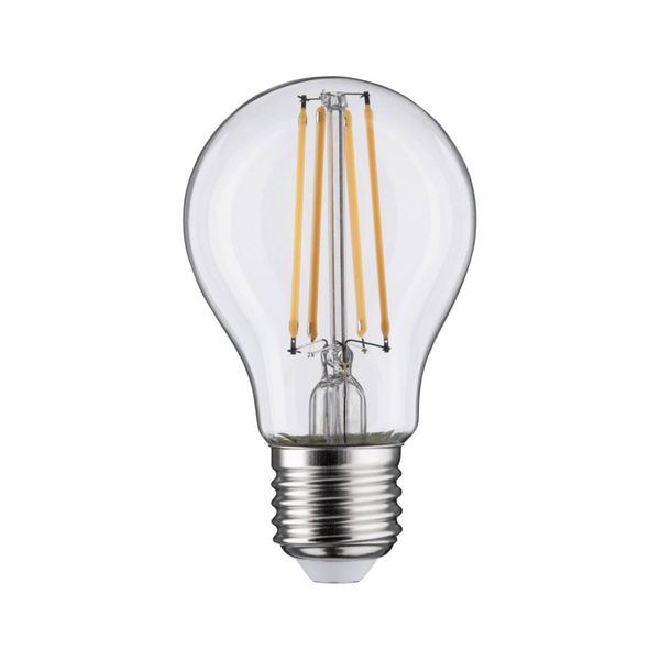 Paulmann LED E27 7, 5 W filament 2 700 K číra stmievateľná, sklo, E27, 7.5W, Energialuokka: F, P: 10.6 cm