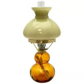 Petrolejová lampa ZUZANA 43 cm amber
