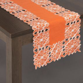 Obrus 40X140 cm Lao (oranžová) (1 ks)