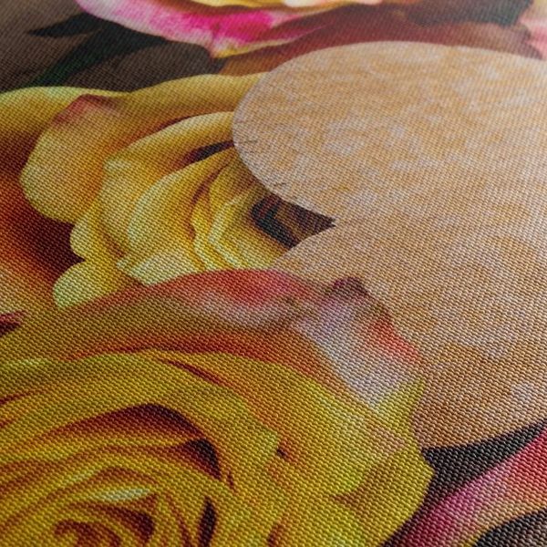 Obraz valentínske žlté ruže - 60x40