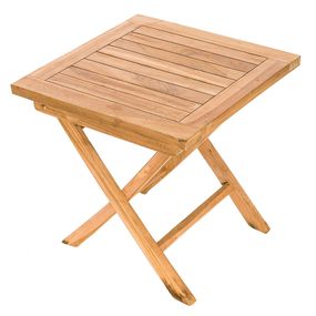 DEOKORK Záhradný odkládací stolík CANADA (teak)