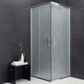 Sprchovací kút maxmax MEXEN RIO mat - 70x70 cm, 860-070-070-01-30
