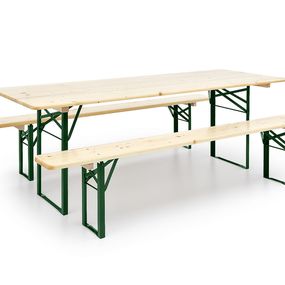 Drevený pivný set Farblos 2200 x 700 x 250 mm