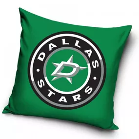 Vankúšik NHL Dallas Stars Button 40x40 cm