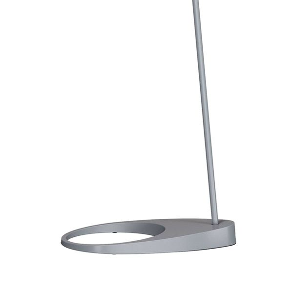 Louis Poulsen AJ - stojaca lampa, svetlomodrá, Obývacia izba / jedáleň, oceľ, zinkový tlakový odliatok, E27, 20W, L: 17.8 cm, K: 130cm