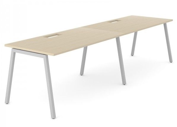 NARBUTAS - Dvojmiestny pracovný stôl NOVA A 240x80 cm