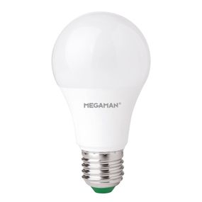 Megaman LED žiarovka E27 A60 9 W teplá biela stmievateľná, E27, 9W, Energialuokka: F, P: 11.2 cm