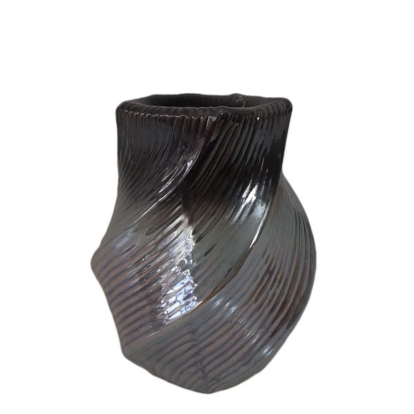 Keramická váza Duo Color Pearl (S)