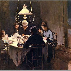 The Dinner Obraz Claude Monet - zs17761