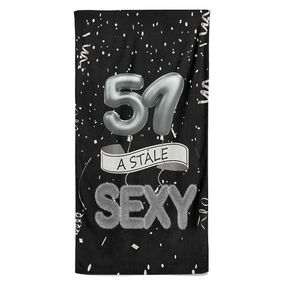 Osuška Stále sexy – čierna (vek: 51)