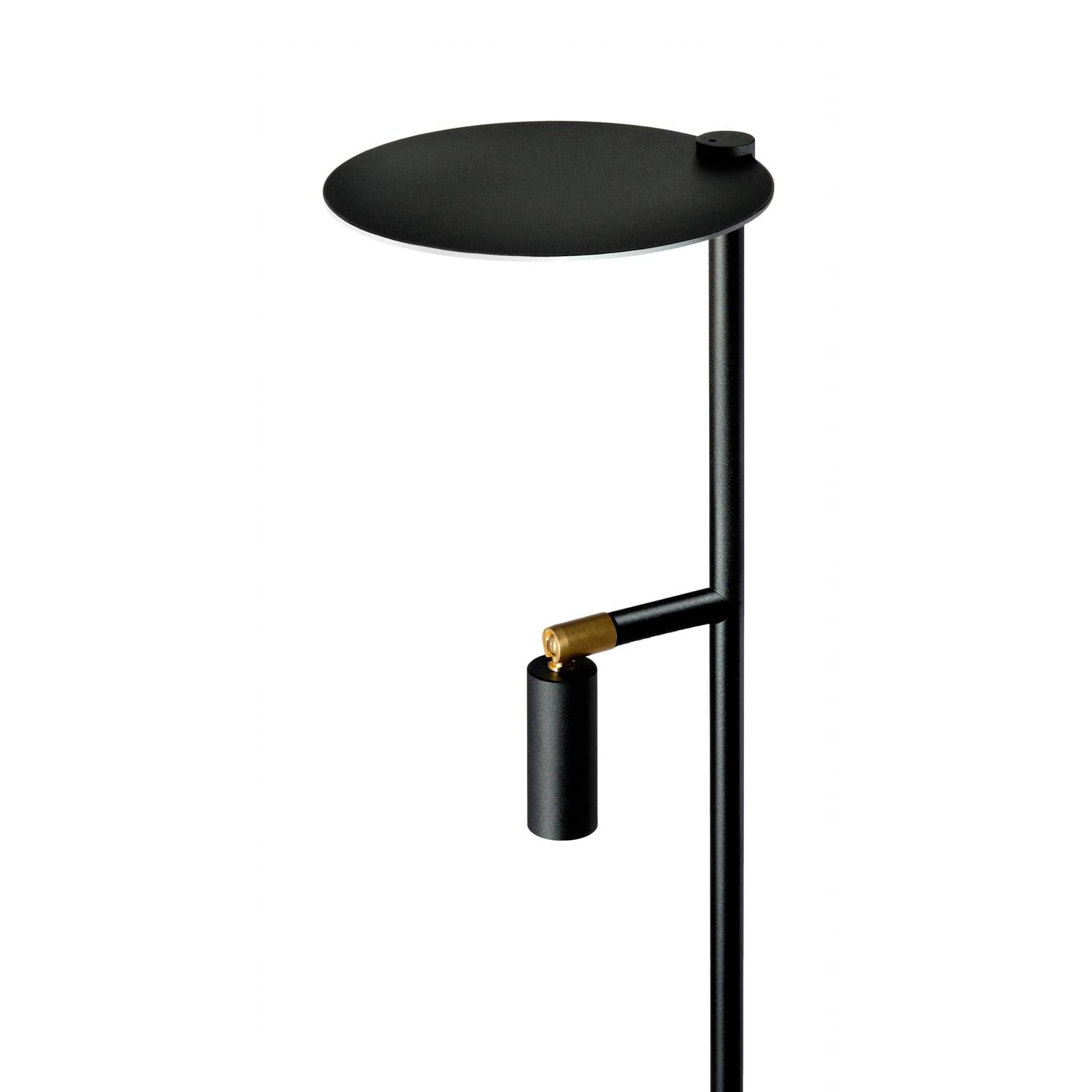 Carpyen LED lampa Kelly svetlá nastaviteľné čierna/zlatá, Obývacia izba / jedáleň, kov, 3.2W, K: 151.5cm