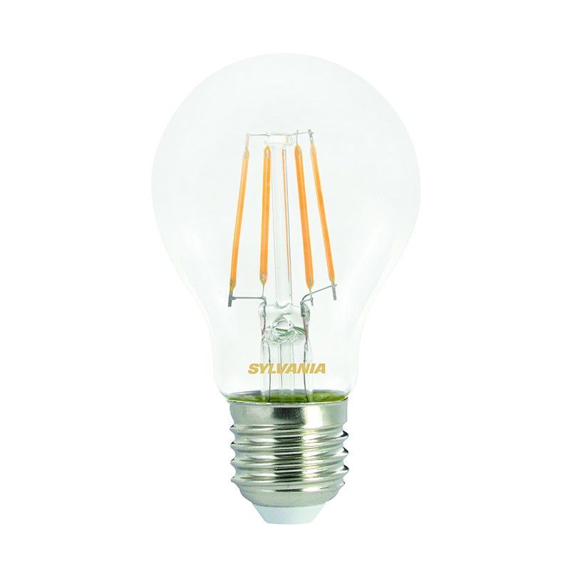 Sylvania 0027160 LED žiarovka filament 1x4,5W | E27 | 470lm | 2700K- číra