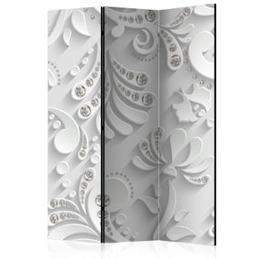 Artgeist Paraván - Flowers with Crystals [Room Dividers]