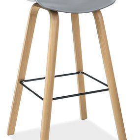 Barová stolička Sting (sivá)