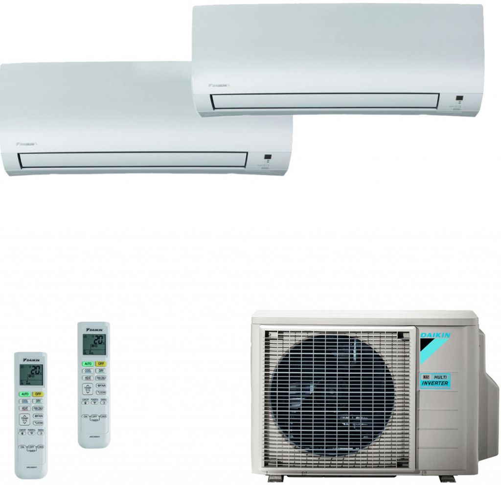 Daikin Comfora FTXP25M 2,5 kw + FTXP25M 2,5 kw + 2MXM40N