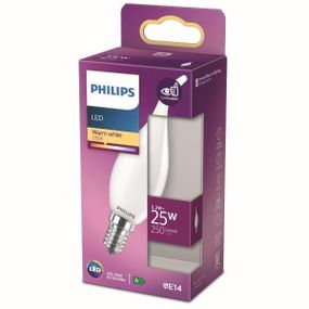 Philips 8718699762933 LED žiarovka 1x2,2W | E14 | 250lm | 2700K - teplá biela, matná biela, EyeComfort