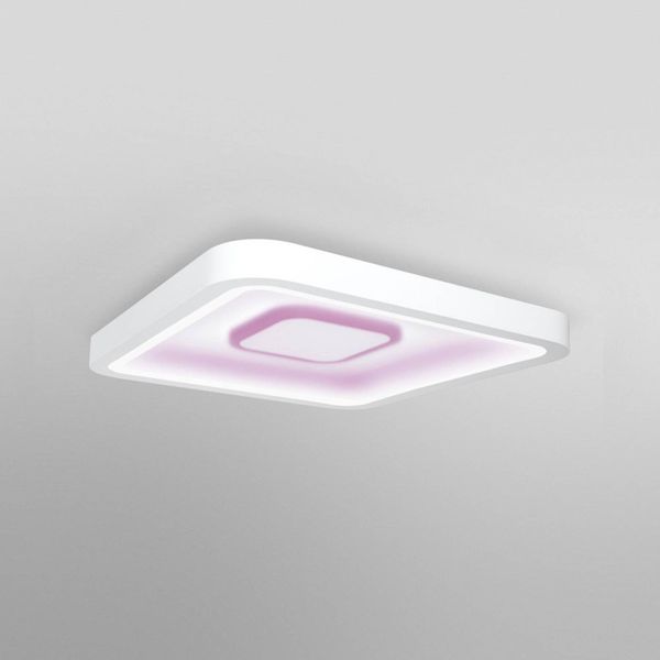 LEDVANCE SMART+ WiFi Orbis Stella stropné LED, Chodba, oceľ, polykarbonát, 32W, P: 48.5 cm, L: 48.5 cm, K: 8cm