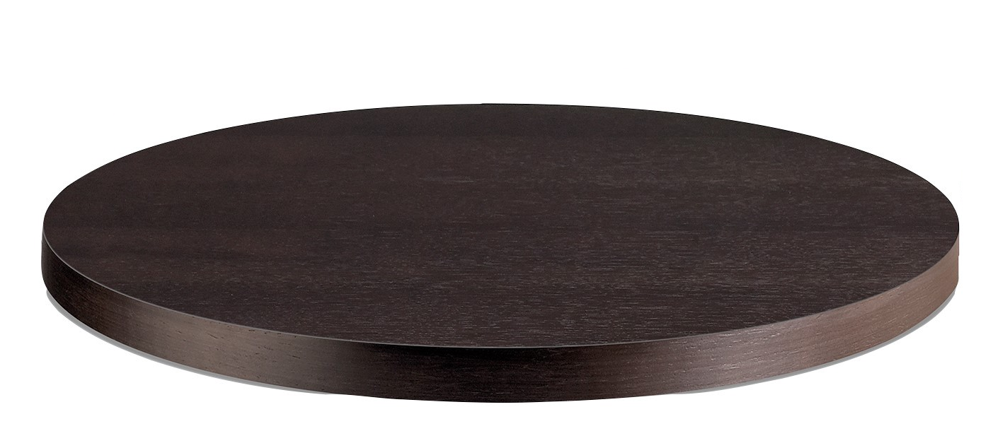 PEDRALI - Okrúhla dyhovaná doska stola - hrúbka 30 mm