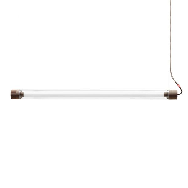 Fatboy nástenné LED svietidlo Tjoep large hnedá, Obývacia izba / jedáleň, polykarbonát, guma, 20W, P: 150 cm