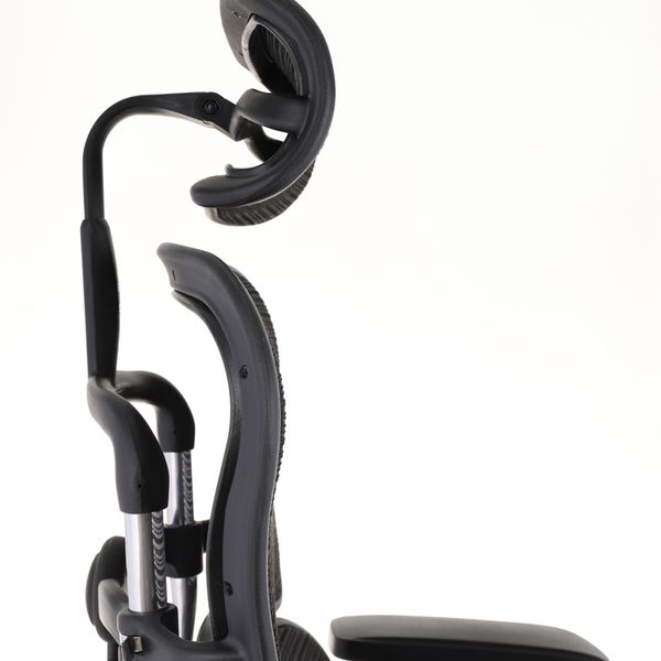 Kancelárska stolička s podrúčkami Efuso BS - čierna / chróm