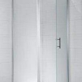 Jika Cubito Pure - Pevná stena, strieborný lesklý profil, 900 mmx1950 mm – sklo transparentné, 6 mm, držadlá chróm H2972420026681