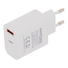 PATONA - Adaptér s USB a USB-C výstupom 18W Power delivery