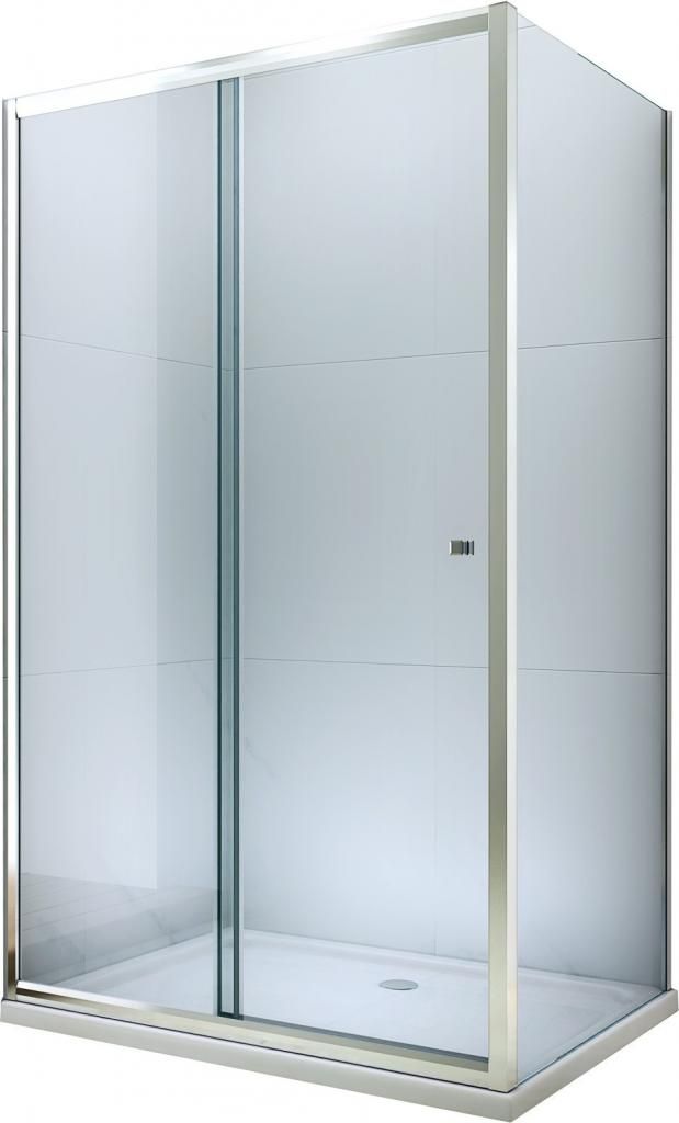 MEXEN/S - APIA sprchovací kút 105x70 cm, transparent, chróm 840-105-070-01-00