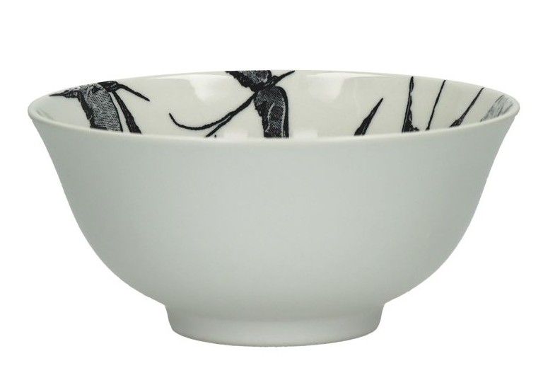 Porcelánová miska ENVOL, Black/White, Ø15 cm