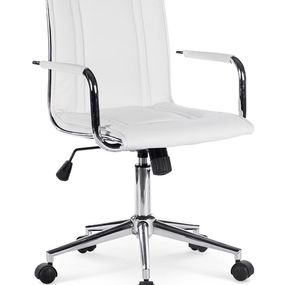 Halmar PORTO 2 kancelárska stolička, biela