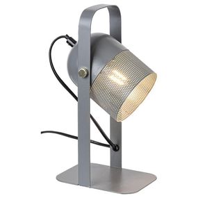 Rabalux 5254 - Stolná lampa RONNIE 1xE14/25W/230V šedá