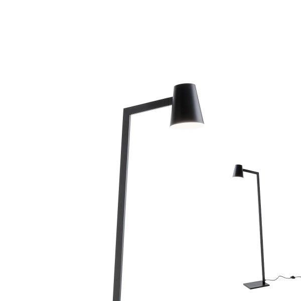 Redo 01-1557  MINGO LAMP stojanová interiérová lampa 1XE27 čierna