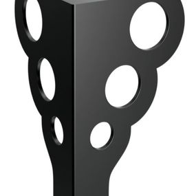 RMP Nábytková nožička Kronos 15 cm čierna NOHA010/15