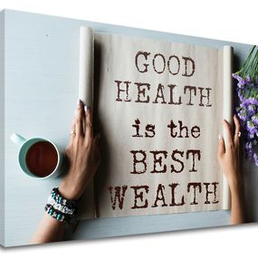 Motivačný obraz na stenu Good health