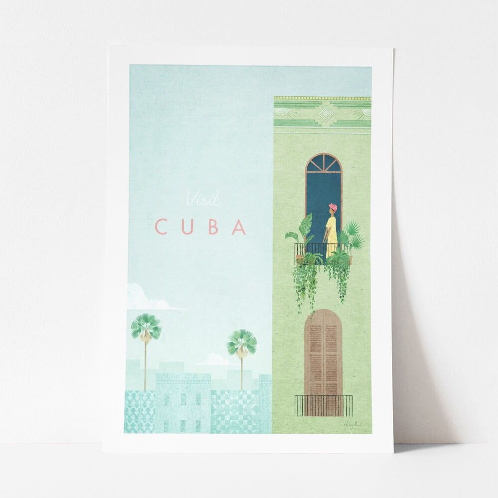 Plagát Travelposter Cuba, 50 x 70 cm