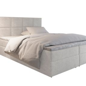 Expedo Čalúnená posteľ boxspring LENY, 160x200, Cosmic 10 + topper