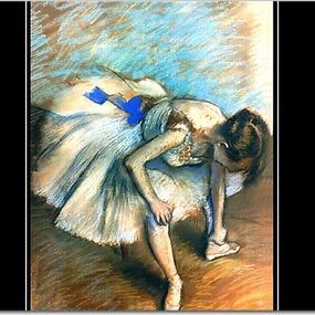 Seated Dancer - Obraz Degas zs16644