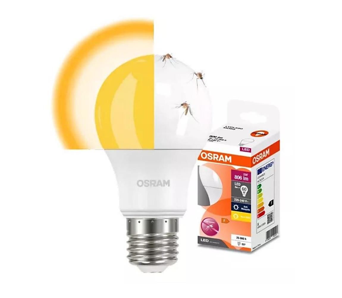 LED Žiarovka MOSQUITO A60 E27/8W/230V 2700K - Osram