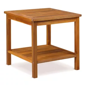 Casaria Odkladací stolík Washington, akáciové drevo 45x45x45cm