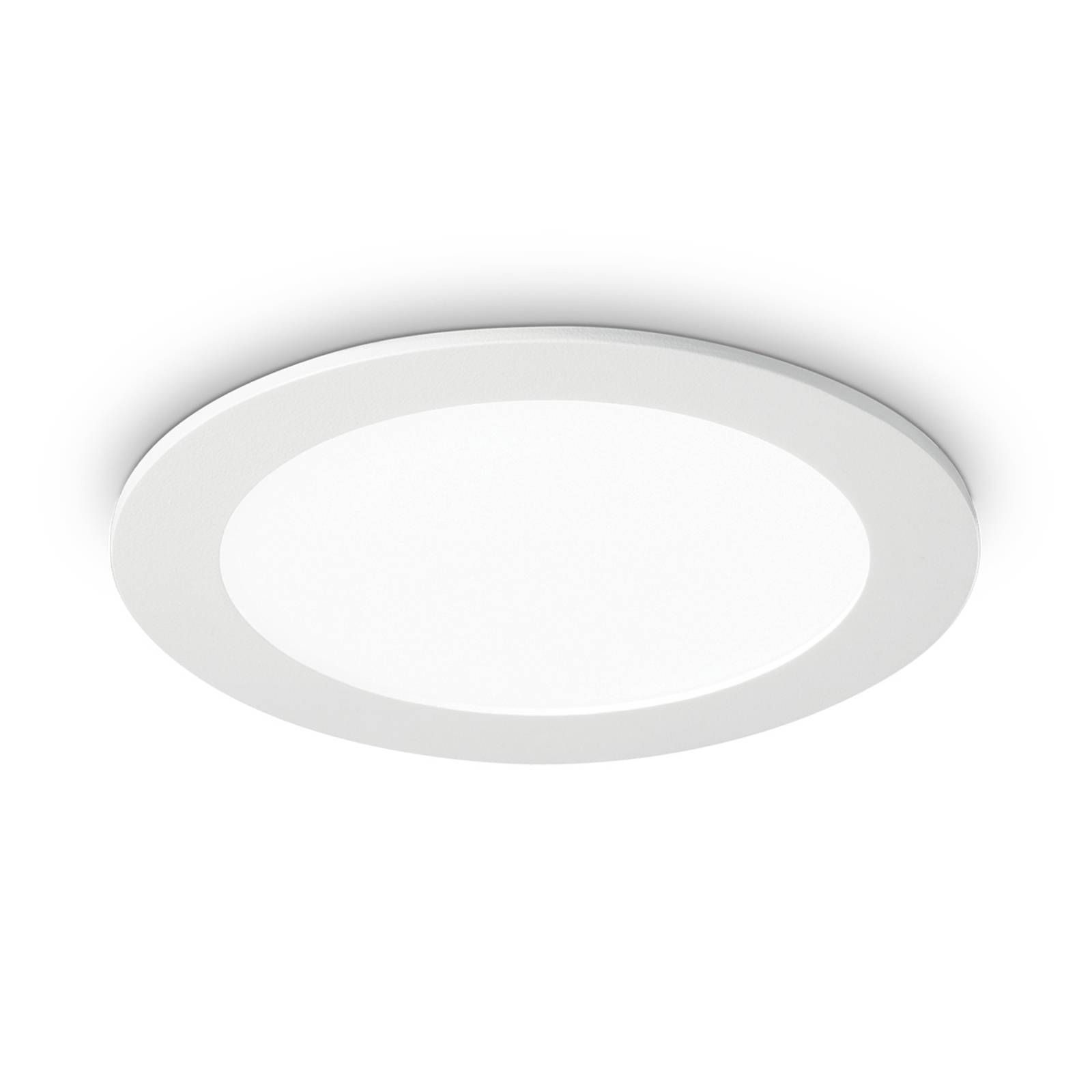 Ideallux Stropné LED svetlo Groove round 3 000 K 16, 8 cm, Obývacia izba / jedáleň, hliník, plast, 20W, Energialuokka: F