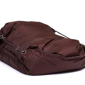 OMNIPULS Sedací vak Omni Bag s popruhmi  Chocolate 191x141