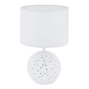 Eglo 98381 - Stolná lampa MONTALBANO 1xE27/60W/230V + 1xE14/7W