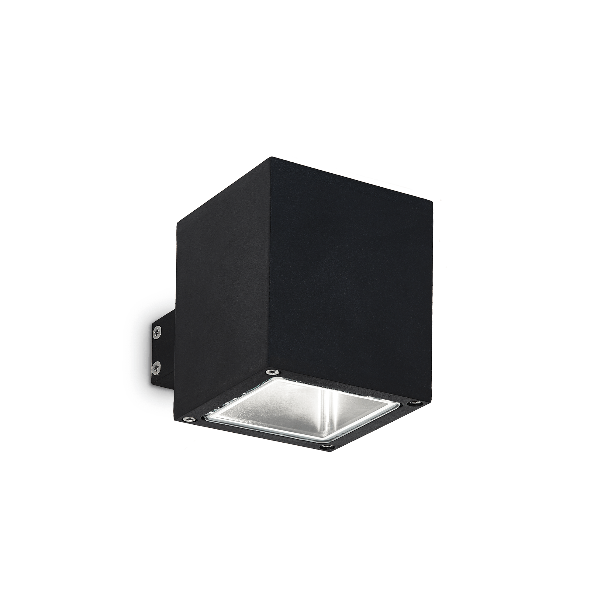 Exteriérové nástenné svietidlo Ideal lux 123080 SNIF SQUARE AP1 NERO 1xG9 40W IP44