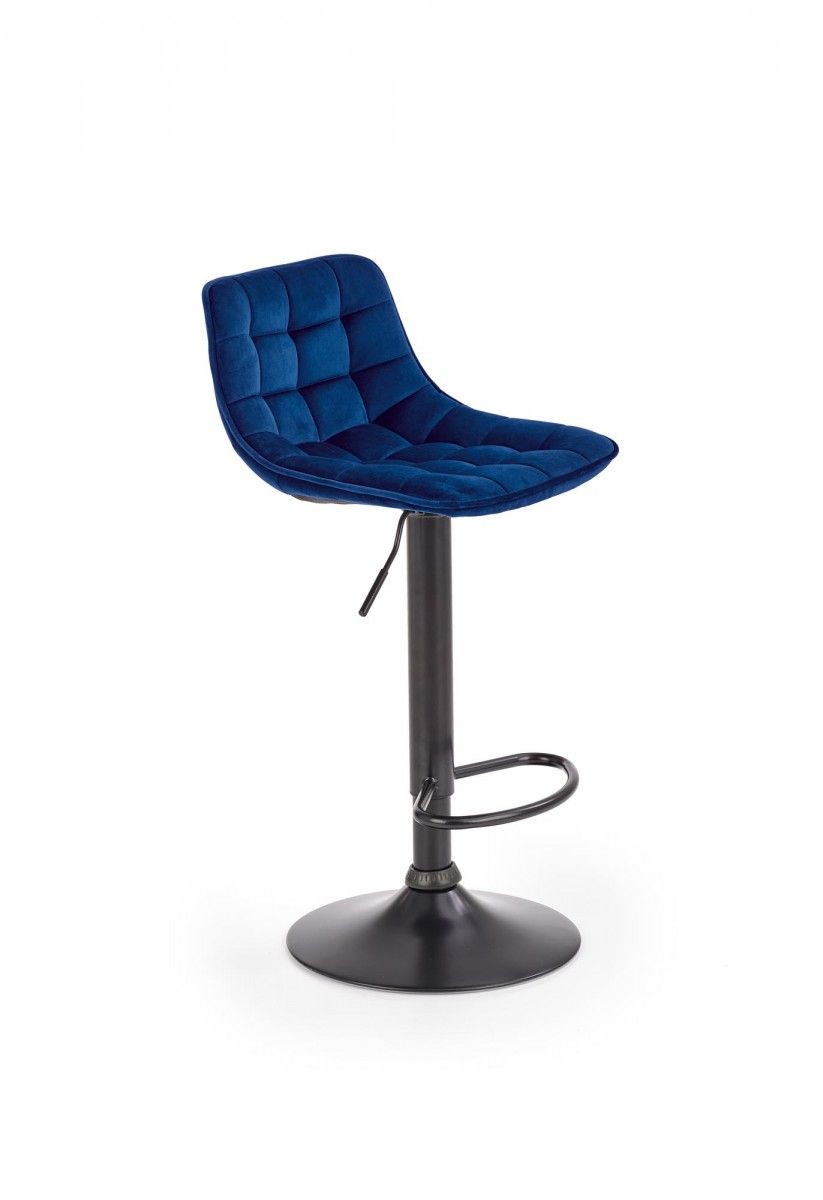 Barová stolička Forbia tmavo modrá